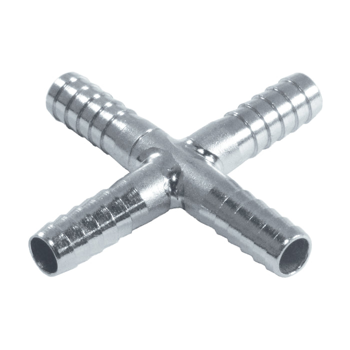 1/4" Barb Cross