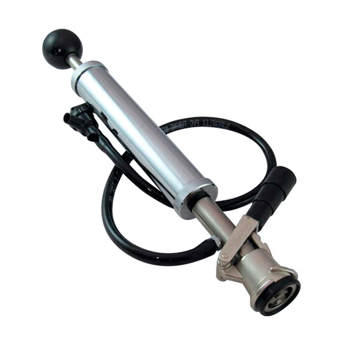 Keg Pump, 4" Pump with lever tap, faucet and hose